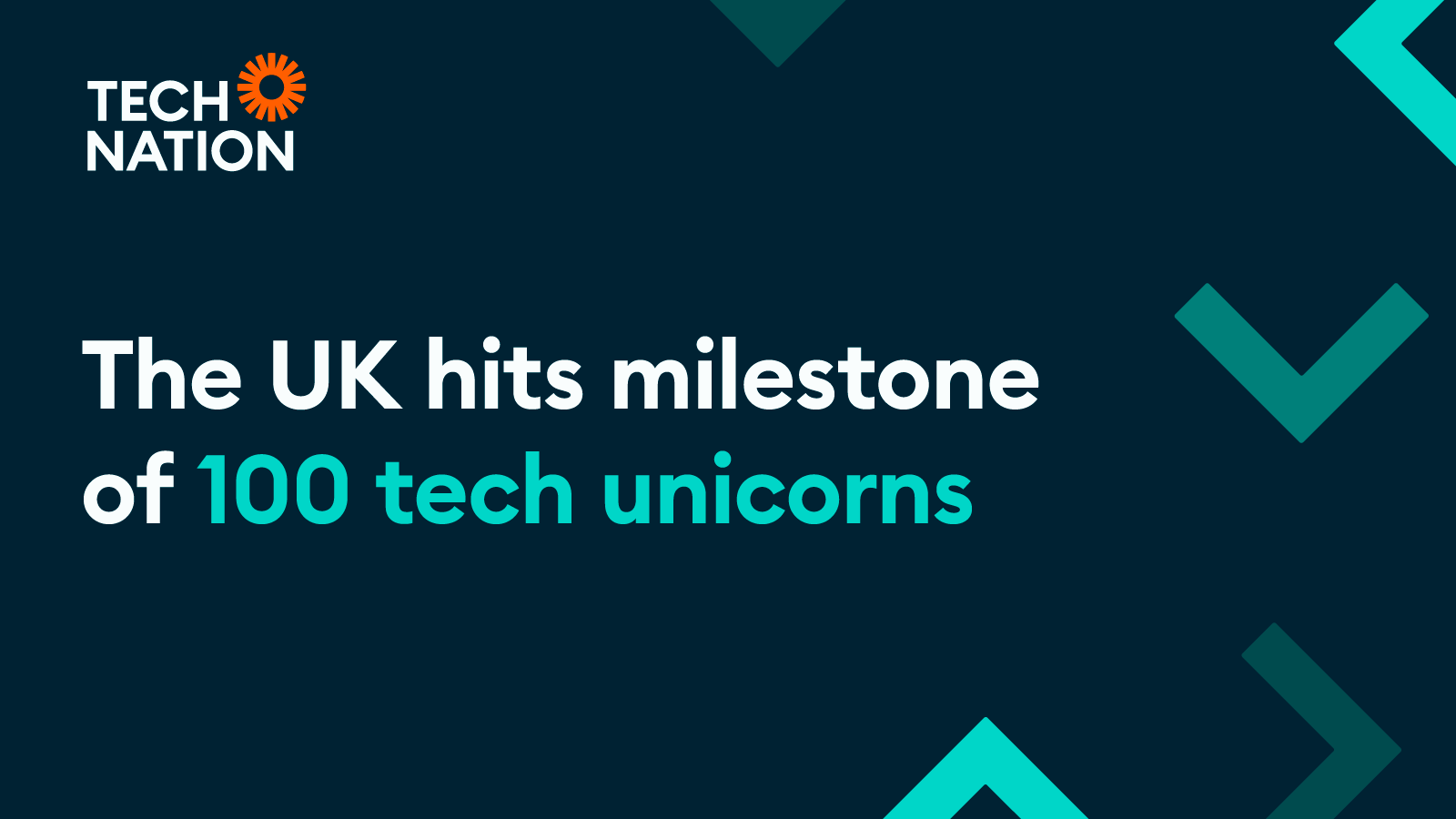 The UK hits milestone of 100 UK tech companies valued at $1bn or more